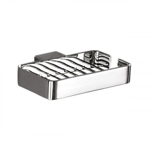Origins Living Lounge Metal Soap Basket - Chrome