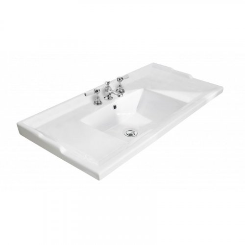 Bayswater 3 Tap Hole 1000mm Traditional Basin