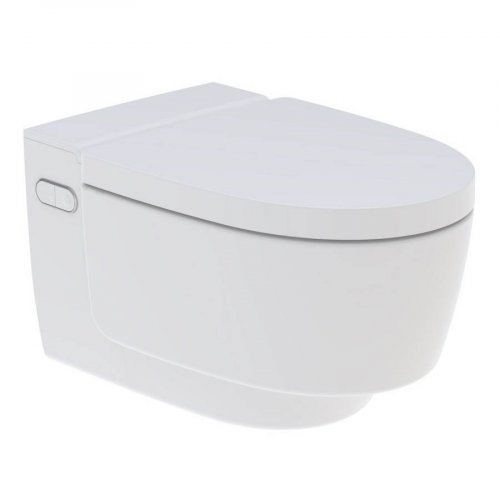 Geberit Aquaclean Mera Comfort Rimless Wall Hung Shower Toilet White Alpine