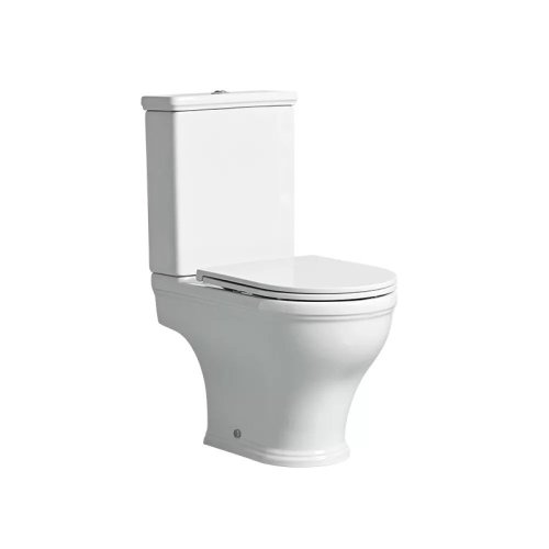 Tavistock Lansdown Short Projection Open Back Close Coupled WC Pan and Sensor Cistern