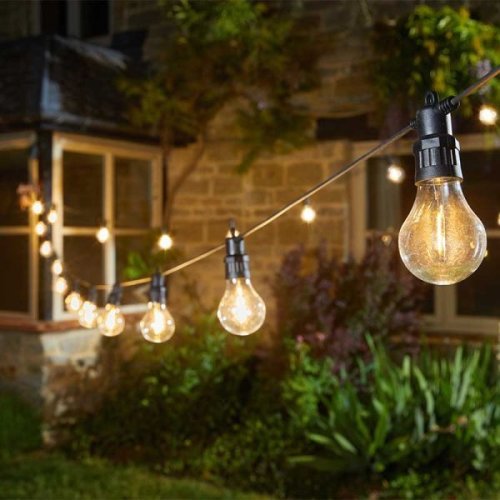 Eureka Lighting Decor Festoon LV String Lights (Set of 10) - Warm White