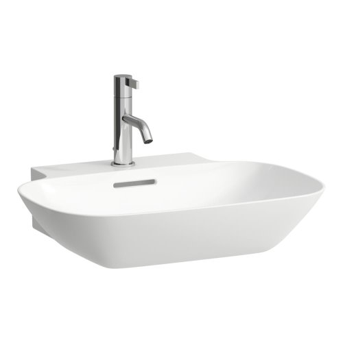 Laufen Ino White 560 x 450mm Ground Basin - One Tap Hole