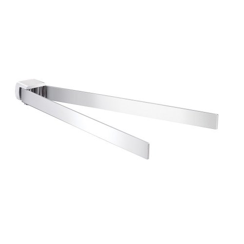 Origins Living Pirenei Double Swing Towel Rail - Chrome