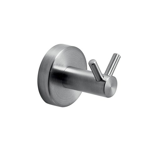 Origins Living G Pro Double Robe Hook - Brushed Stainless Steel