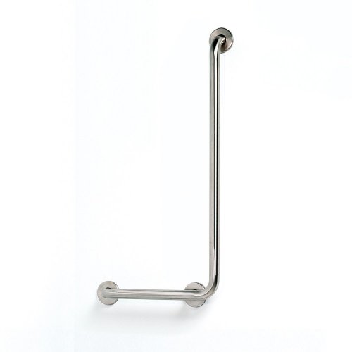 Origins Living Safety Wall Bar (Left) - Brushed Stainless Steel