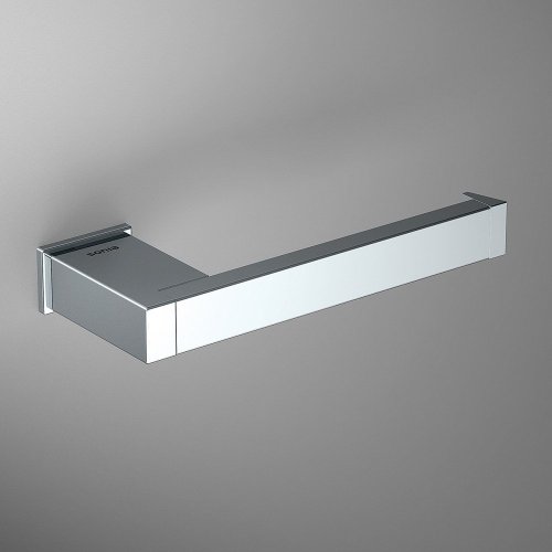 Origins Living S Cube Open Toilet Roll Holder - Chrome