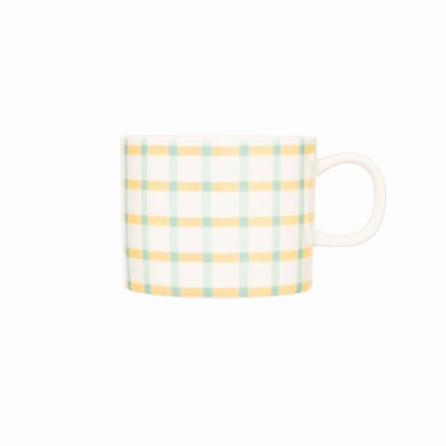Siip Gingham Short Mug Green
