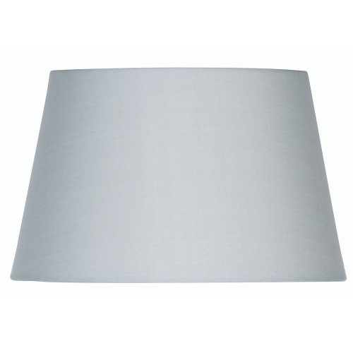 Oaks Lighting Cotton Drum Shade Soft Grey - Various Sizes