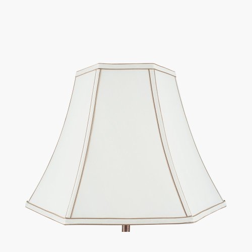 Pacific Lifestyle Lyla Polysilk Bowed Lampshade 25cm - Cream