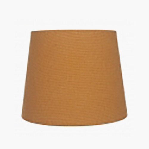 Pacific Lifestyle Pelham Handloom Tapered Lemon Clip Lampshade 15cm - Mustard