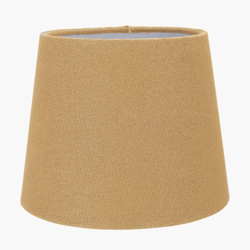 Pacific Lifestyle Pelham Handloom Tapered Lemon Clip Lampshade 15cm - Taupe
