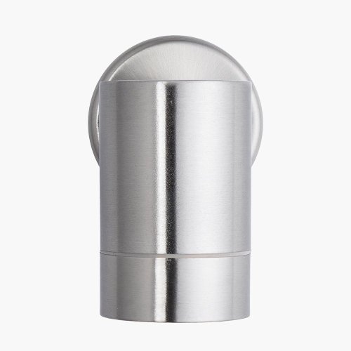 Pacific Lifestyle Lantana Metal Fixed Spot Wall Light - Brushed Steel