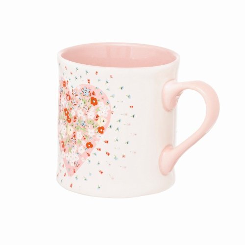 Cath Kidston Heart Flower Burst Mollie Mug