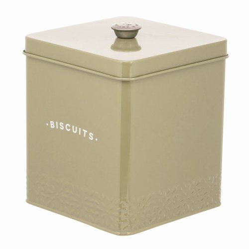 Artisan St. Biscuit Storage Canister - Moss