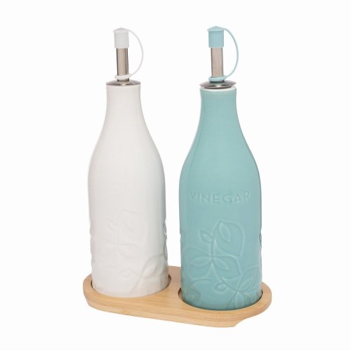 Catherine Lansfield Inga Oil & Vinegar Bottle Set of 2