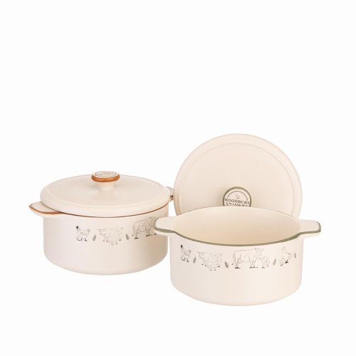 Woodbury Lane Set of 2 Mini Casserole Dishes