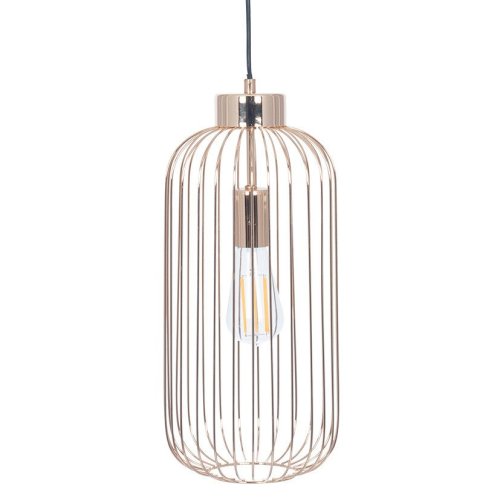 Pacific Lifestyle Dania Metal Wire Tall Pendant - French Gold