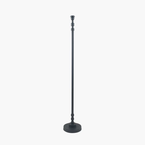 Pacific Lifestyle Rhode Matt Black Stick Metal Floor Lamp Base