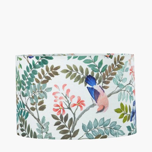 Pacific Lifestyle Porcelaine de Chine 14? Drum Shade - Cobalt