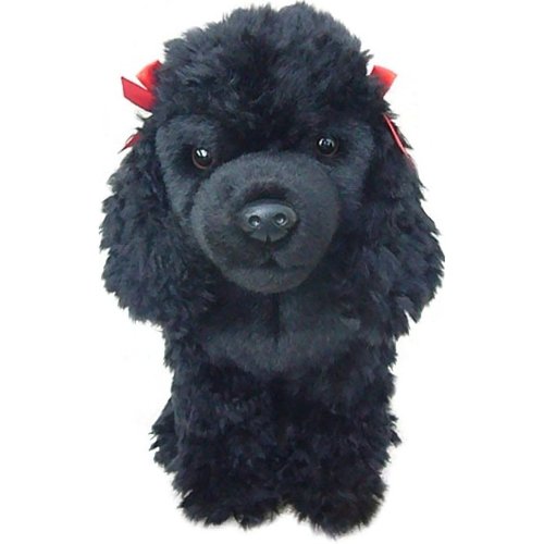 Soft Toy Dog, Black Poodle by Faithful Friends (23cm)H FBP03