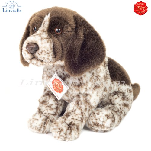 Plush Soft Toy German Pointer Puppy Dog by Teddy Hermann (30 cm) 91968