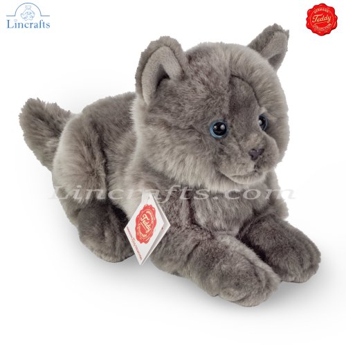 Plush Soft Toy Carthusian Cat by Teddy Hermann (20 cm) 91831