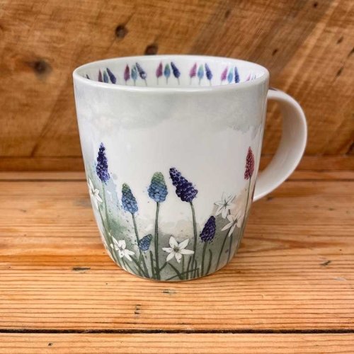 Alex Clark Mug - Grape Hyacinths