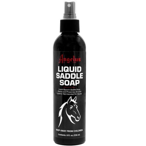 Angelus Liquid Saddle Soap 8fl.oz Pump Action Aerosol