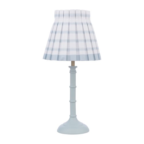 Laura Ashley Farnworth Table Lamp Matt Green with Shade