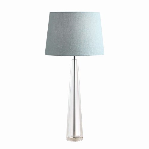 Laura Ashley Blake Large Table Lamp Crystal Polished Chrome Base Only