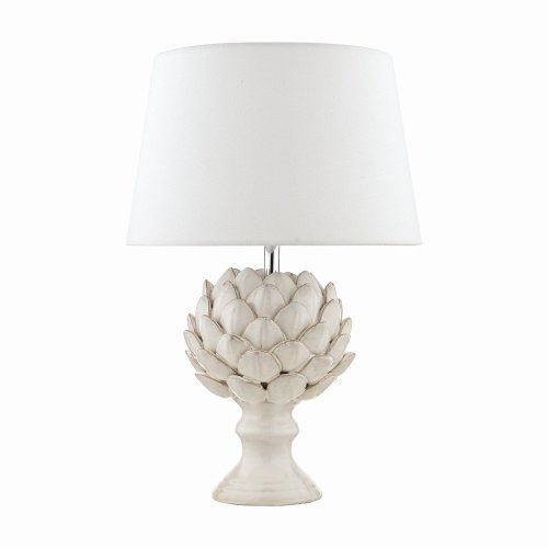 Laura Ashley Artichoke Ceramic Table Lamp with Shade