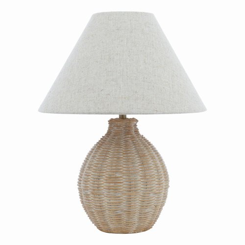 Laura Ashley Fernhill Table Lamp Matt Cream with Shade