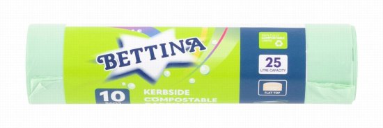 BETTINA 10pc Compostable Kerbside Caddy 25L