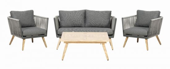 Milan 4 Seater Lounging Coffee Set