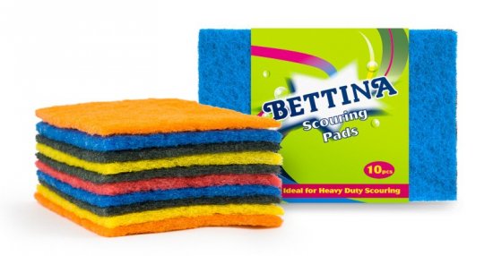 Bettina 10 pc Large Scouring Pads