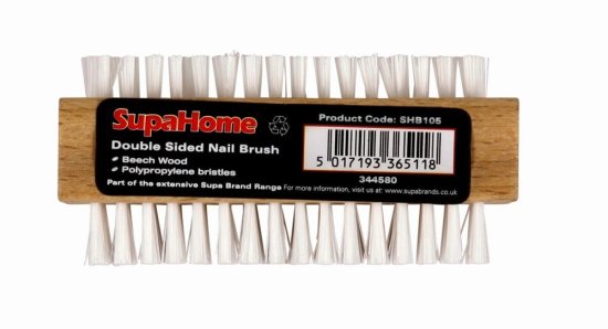 SupaHome Deluxe Wood Nail Brush