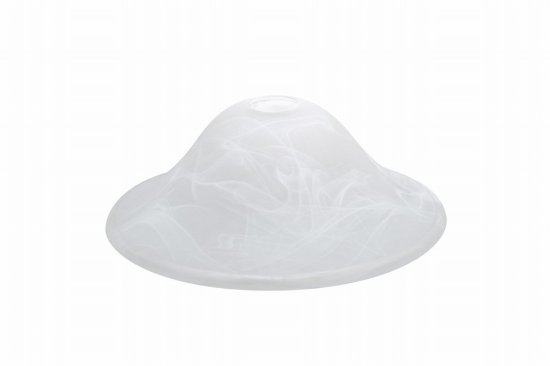 Oaks Lighting Alabaster Glass Uplighter Shade