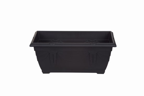Whitefurze 40cm Venetian Window Box Black