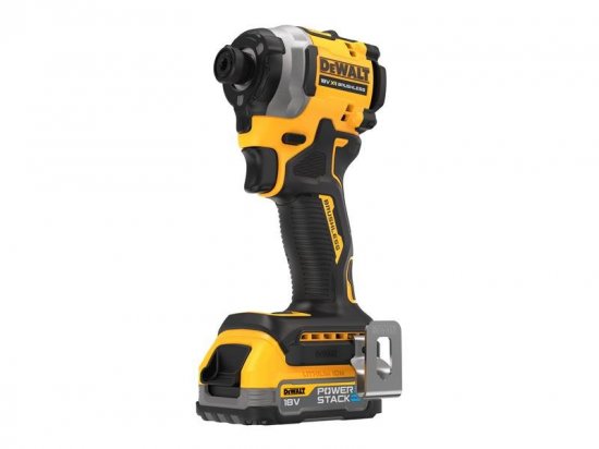 DeWalt DCF850E2T XR BL Impact Driver 18V 2 x POWERSTACK? Li-ion