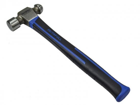 Faithfull Ball Pein Hammer Fibreglass Shaft 454g (16oz)