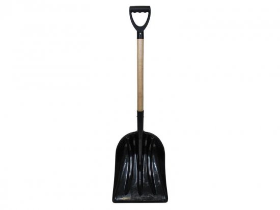 Faithfull Plastic Debris Shovel Wood Handle