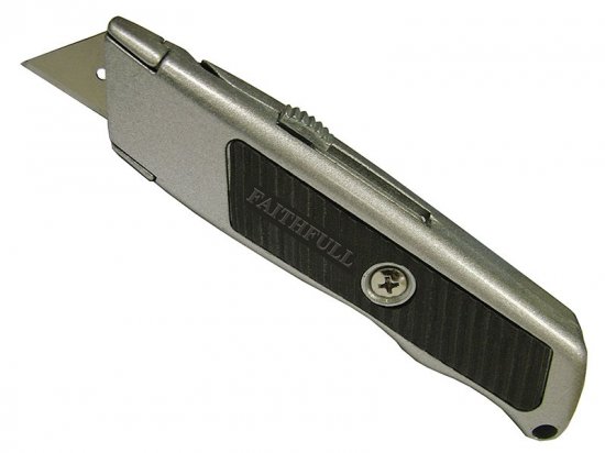 Faithfull Trimming Knife - Retractable Blade