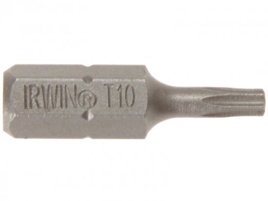 Irwin Screwdriver Bits TORX TX10 x 25mm (Pack 10)