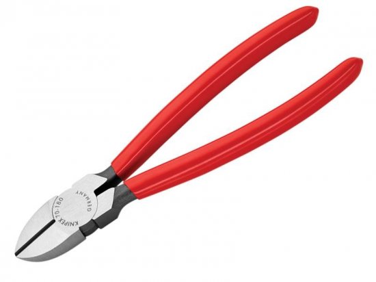 Knipex Diagonal Cutters PVC Grip 180mm (7in)