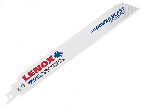 Lenox 201769-110R Steel Cutting Reciprocating Saw Blades 229mm 10 TPI (Pack 5)