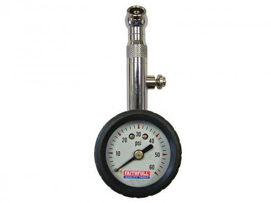 Faithfull Tyre Pressure Gauge