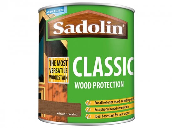 Sadolin Classic Wood Protection African Walnut 1 litre