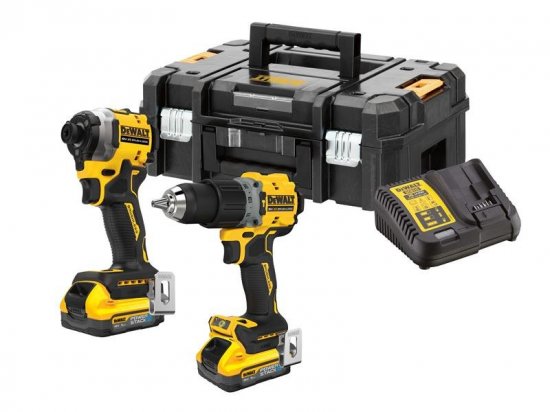 DeWalt DCK2050H2 POWERSTACK? Twin Pack 18V 2 x 5.0Ah Li-ion