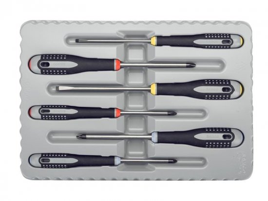 Bahco BE-9884 ERGO? Screwdriver Set 6 Piece