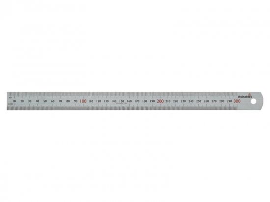 Hultafors STL 300 Stainless Steel Ruler 300mm